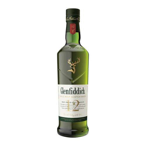 Glenfiddich 12 Year Old Our Original Twelve Single Malt Scotch Whisky