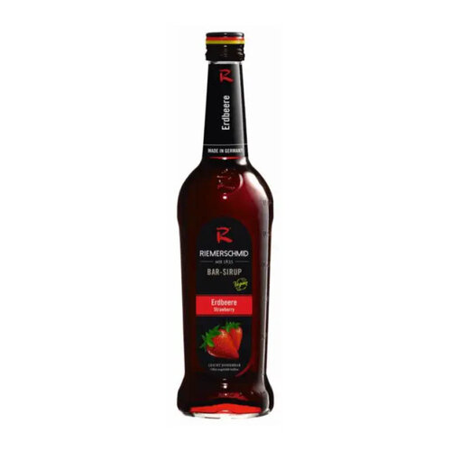 Riemerschmied Strawberry Barsirup Glas
