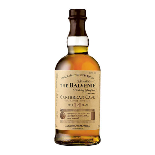 The Balvenie 14 Year Old Carribean Cask Single Malt Scotch Whisky 