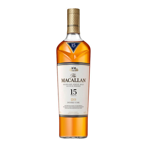 The Macallan 15 Year Old Double Cask Single Malt Scotch Whisky im Etui

