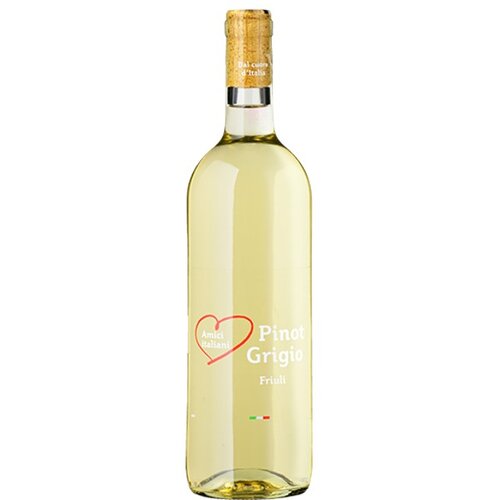 Amici italiani Pinot Grigio Friuli Grave DOC Korkenknaller AG