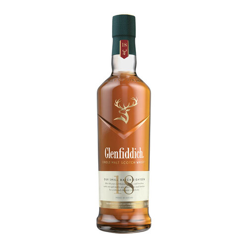 Glenfiddich 18 Year Old Our Small Batch Eighteen Single Malt Scotch Whisky