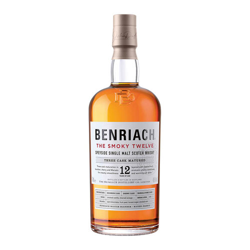 Benriach The Smoky Twelve 12 Year Old Single Malt Scotch Whisky

