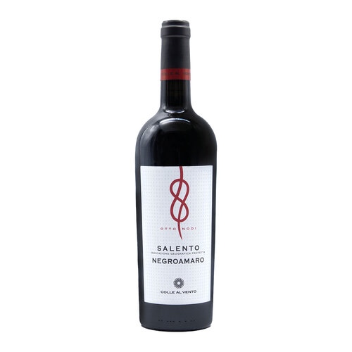 Otto Nodi Negroamaro Salento IGP Rosso Colle al Vento
