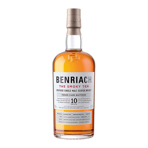 Benriach The Smoky Ten 10 Year Old Single Malt Scotch Whisky
