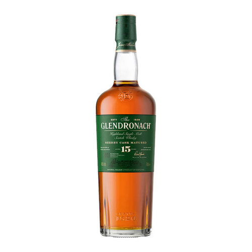 The Glendronach Aged 15 Years Highland Single Malt Scotch Whisky
