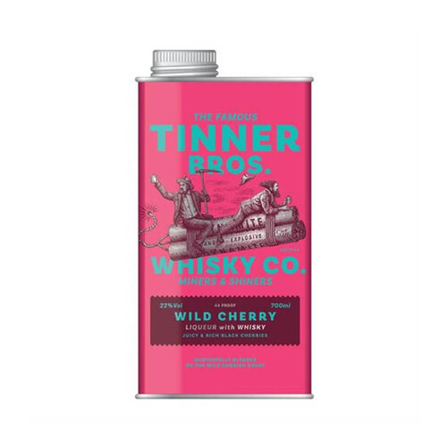 Wild Cherry Liqueur with Whisky Tinner Bros  