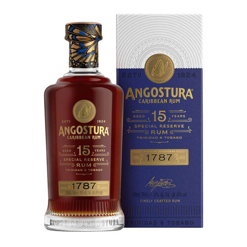 Angostura 1787 15 years in Box
