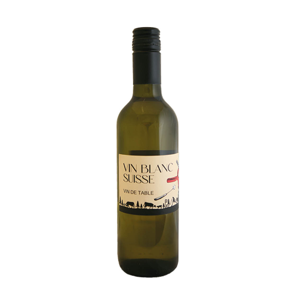 Vin Blanc Fondue Vin de Table Suisse VP Korkenknaller AG
